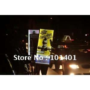 j1 519 new media outdoor led advertising 3d round light box with high 