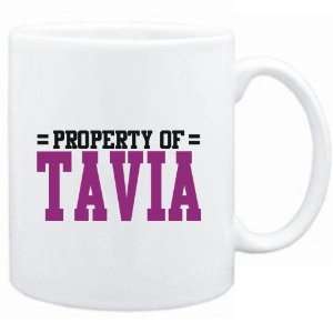    Mug White  Property of Tavia  Female Names