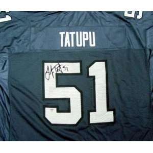  Lofa Tatupu Autographed Uniform   (