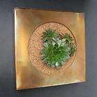 Art Matters WPAC10 10 Aged Copper Wall Planter Square  
