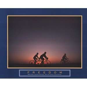  Freedom   Family Biking   Poster (28x22)