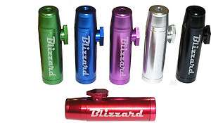 Blizzard Snuff Dispenser. Snuff Bullet. 5 Colours.  