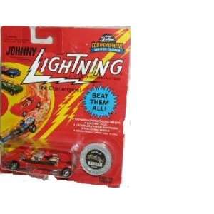  JOHNNY LIGHTNING RED TRIPLE THREAT DIECAST VEHICLE Toys & Games