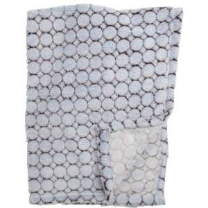  Northpoint Soft Blanket   Coral Dot Blue Baby