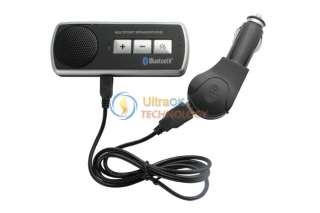   Handsfree Bluetooth Multipoint Speakerphone Car Kit with Car Charger