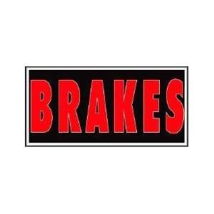  Brakes Backlit Sign 20 x 36