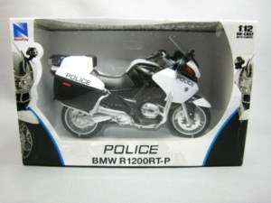 BMW R1200RT P POLICE MOTORCYCLE BIKE 112 DIECAST NEW  