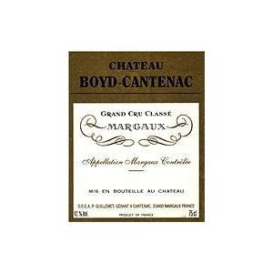  Boyd cantenac Margaux 2005 1.50L Grocery & Gourmet Food