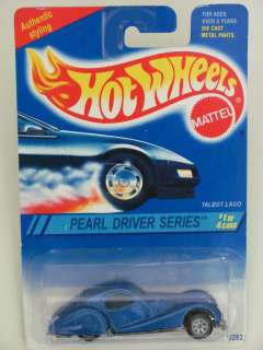 HOT WHEELS 1994 PEARL DRIVER SERIES TALBOT LAGO #1/4  