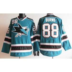  Brent Burns Jersey San Jose Sharks #88 Blue Jersey Hockey 