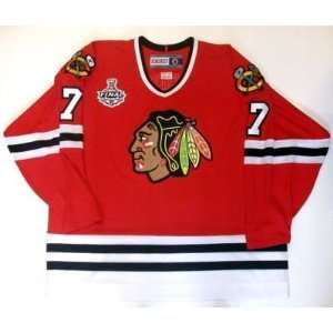 Brent Seabrook Chicago Blackhawks 2010 Cup Jersey