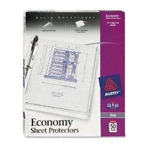 Avery Products   Avery   Top Load Poly Sheet Protectors, Economy Gauge 