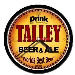  TALLEY beer and ale cerveza wall clock 