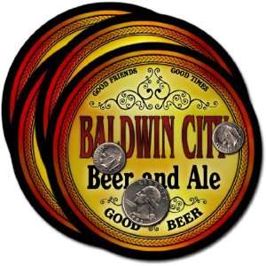  Baldwin City, KS Beer & Ale Coasters   4pk Everything 