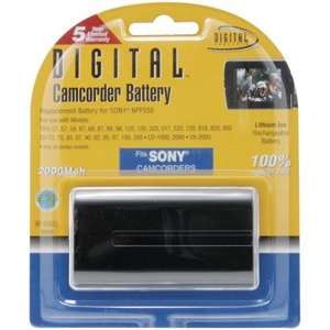    Digital Concepts Battery for Sony NP F550 1750 MAH