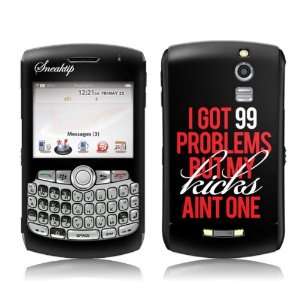   BlackBerry Curve  8330  Sneaktip  99 Problems Skin Electronics