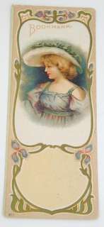 Farrand Organ Detroit Art Nouveau Bookmark Trade Card  