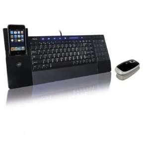  Blk Keyboard + iPod Dock/Mouse Electronics