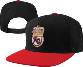 Kansas City Monarchs Cooperstown 400 Black Snapback Adjustable Hat 