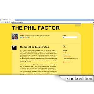  The Phil Factor Kindle Store Phil Taylor