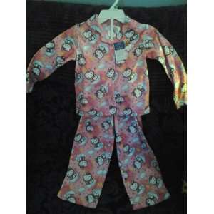    Hello Kitty Toddler Sleepwear Size S(6) Girl Pajamas Toys & Games