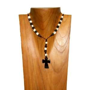  Fair Trade Tagua Rosary, Colombia Jewelry