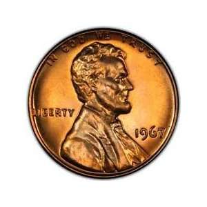  Prooflike 1967 Lincoln Penny    SMS Cent 