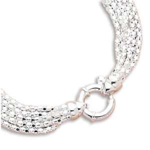 7 5 Strand Popcorn Chain Bracelet Jewelry