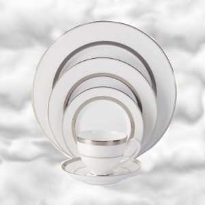  Waterford China Araglin Platinum 5pc Place Setting 
