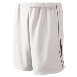  Holloway Brookville Basketball Shorts H224   WHITE/MAROON 