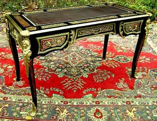 Grandiose Royal Louis XV style Boulle desk  
