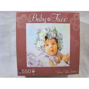   Smith 550 Piece Jigsaw Puzzle Baby Face   Brown Box Toys & Games