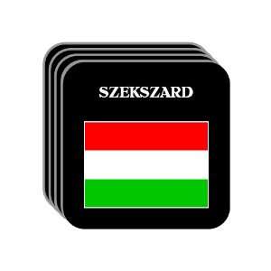 Hungary   SZEKSZARD Set of 4 Mini Mousepad Coasters