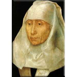   Old Woman 11x16 Streched Canvas Art by Memling, Hans