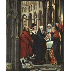    The Presentation in the Temple, By Memling Hans