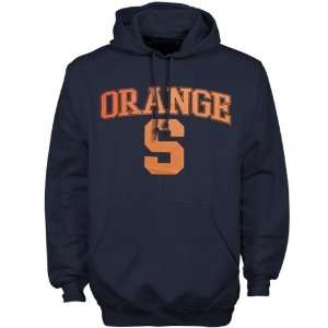  NCAA Syracuse Orange Navy Blue Universal Logo Hoody 
