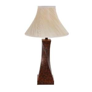 Yosemite Home Decor PTL5018 Portable Table Lamp with Beige Bell Shaped 