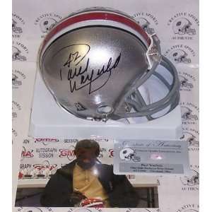     Autographed Mini Helmet   Ohio State Buckeyes