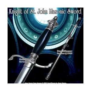   Templar Crusader Knight of St. John Masonic Sword