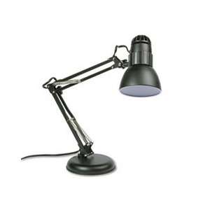   Swing Arm Desk Lamp, Weighted Base, 22 Reach, Mat