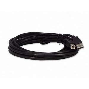   Black 15 Foot USB 2.0 High Speed Printer / Scanner Cable Electronics