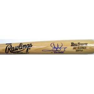  Jay Buhner Autographed Baseball Bat MCS COA Everything 