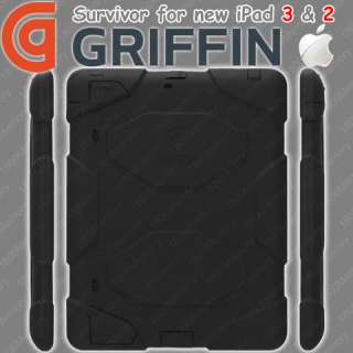 GENUINE Griffin Survivor Case for Apple iPad 2 Black  