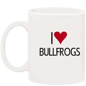  I Love Bullfrogs Mug 