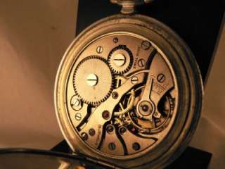 Chronometre Rocail Pocket Watch OF Art Deco 15J Swiss Made Ca 1930s 