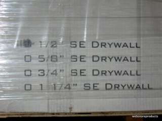 Pallet (50 Sheets) of NEW Supress SED 1248 SoundProof Drywall 1/2 