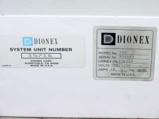 Dionex SFE 703 + 703M Supercritical Fluid Extractor  