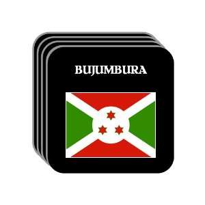  Burundi   BUJUMBURA Set of 4 Mini Mousepad Coasters 