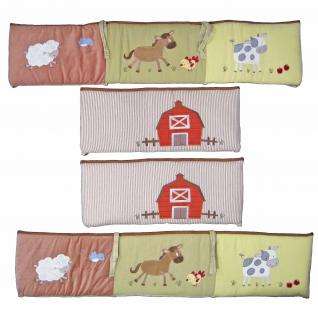 Animal Acres 6 Piece Baby Crib Bedding Set by Kidsline 789887292042 