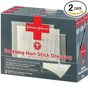  Johnson and Johnson Red Cross Soothing Non stick Dressings 